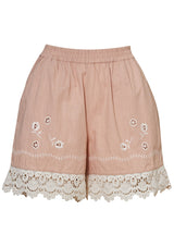 Tallulah Shorts Antique Rose