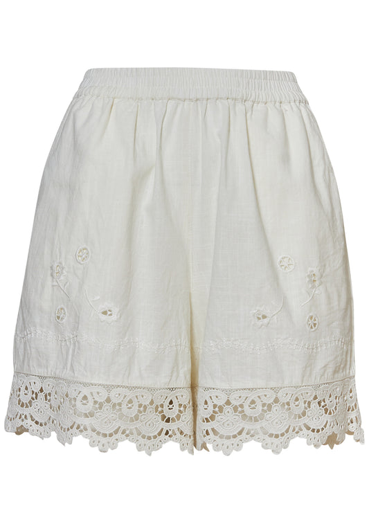 Tallulah Shorts Antique White