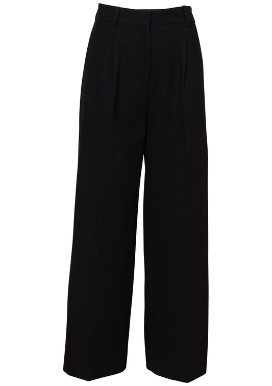Thom Cotton Trousers Black