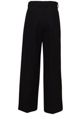 Thom Cotton Trousers Black