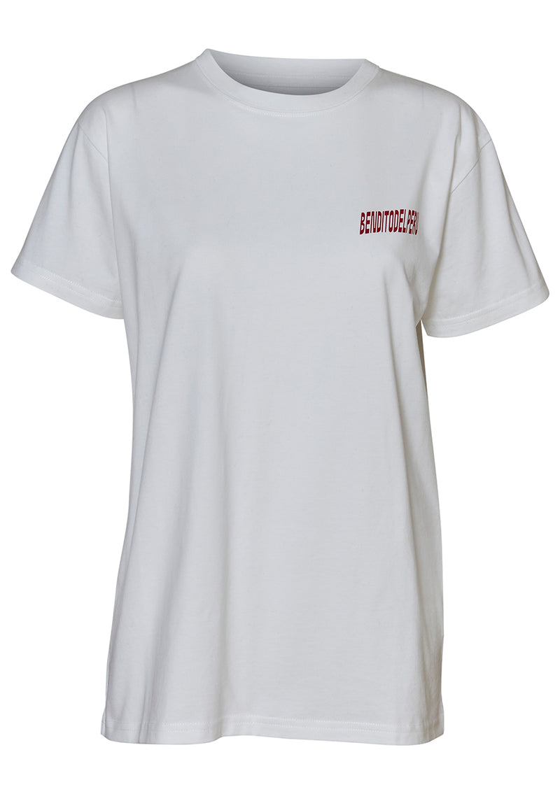 Graphic 1 Ecowhite Red T-shirt