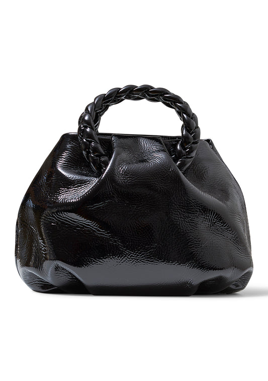 Bombon Medium Glossy Bag Black