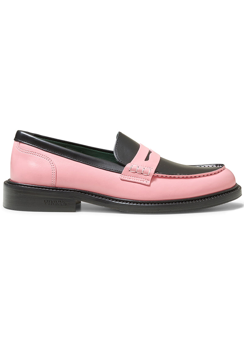 Townee Penny Loafer Black Pink