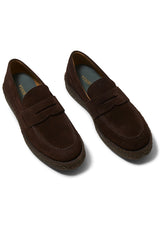 Creeper Chocolate Brown Suede