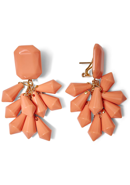 Rapallo Earrings Peach