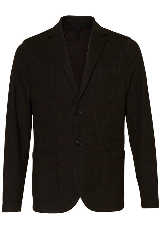 Two-Button Blazer Loro Piana Brown Green