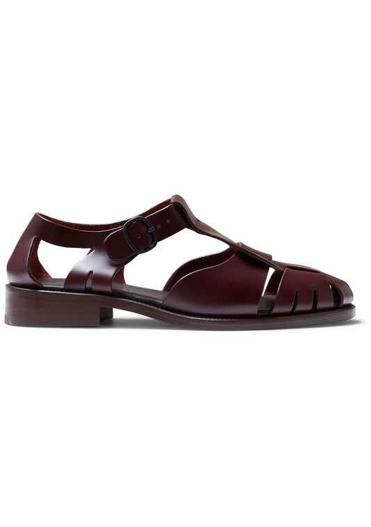 Pesca Fisherman Sandal Burgundy