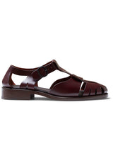 Pesca Fisherman Sandal Burgundy