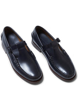 Alber T-Bar Loafer Dark Navy