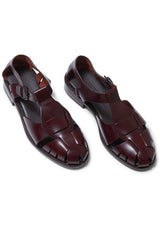 Pesca Fisherman Sandal Burgundy