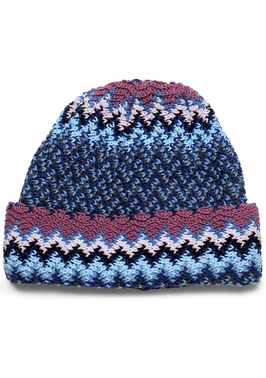 Beanie Mauve Multicolour