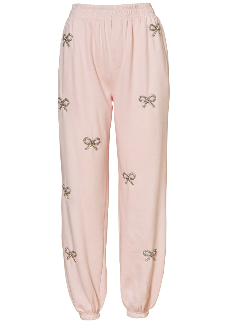 Lillia Fleece Sweatpants Icicle Pink