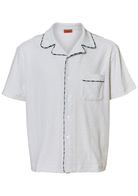 Terry Chevron Bowling Shirt