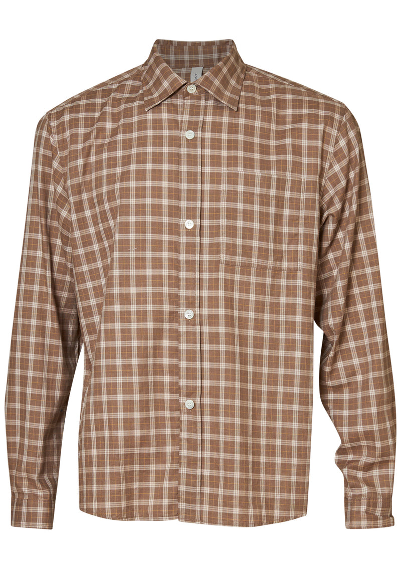 Another Shirt 4.0 Light Brown Check