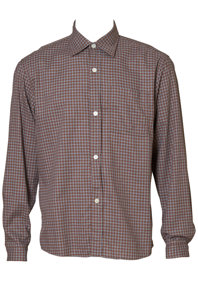 Another Shirt 4.0 Chestnut Brown Check