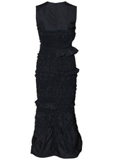 Vanda Dress Black Faille