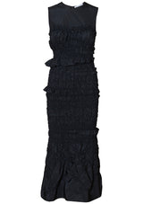 Vanda Dress Black Faille