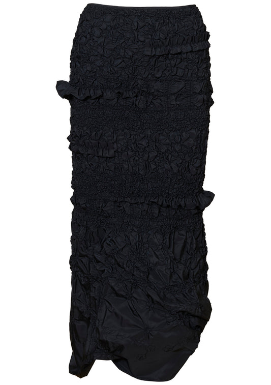 Venus Skirt Black Faille