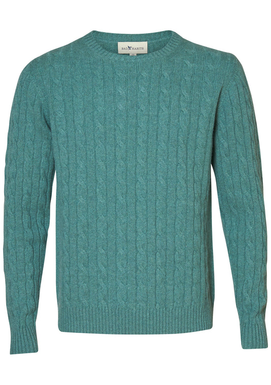Strath Cashmere Cable-knit Sweater Men