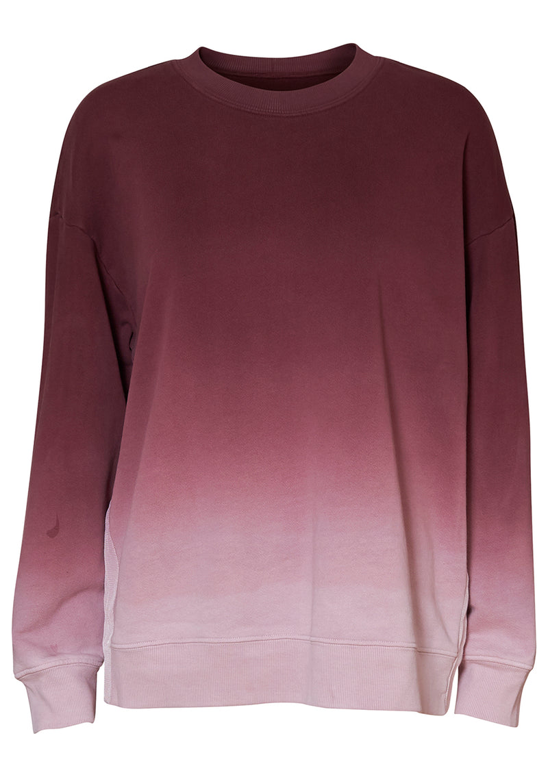 Yvette Sweatshirt Bordeaux Mist