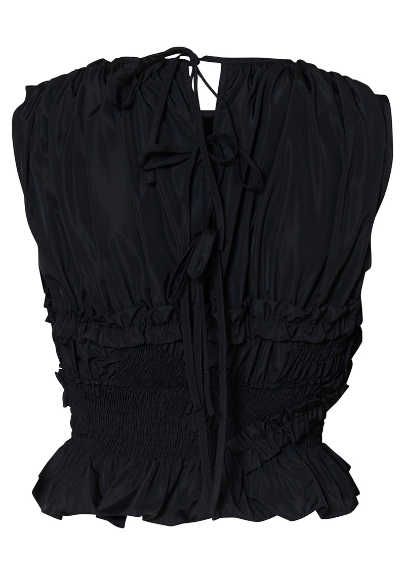 Uphi Top Faille Black