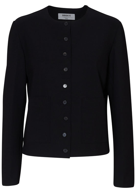 LAY2 Roundneck Jacket Black