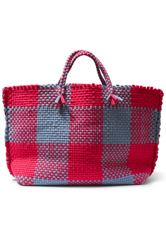 Cadiz Fuchsia Blue Tote Bag