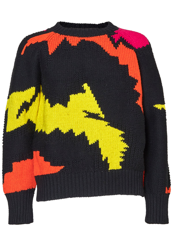 Raleigh Pullover Black Multi