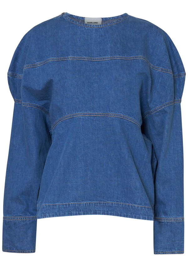Football Top Indigo
