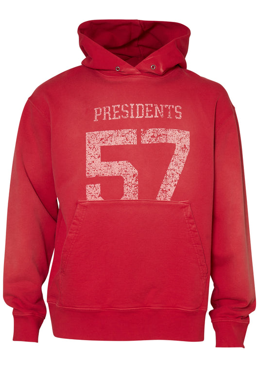 Hood 57 Varisty P's Sweater Sun Fade Vintage Red