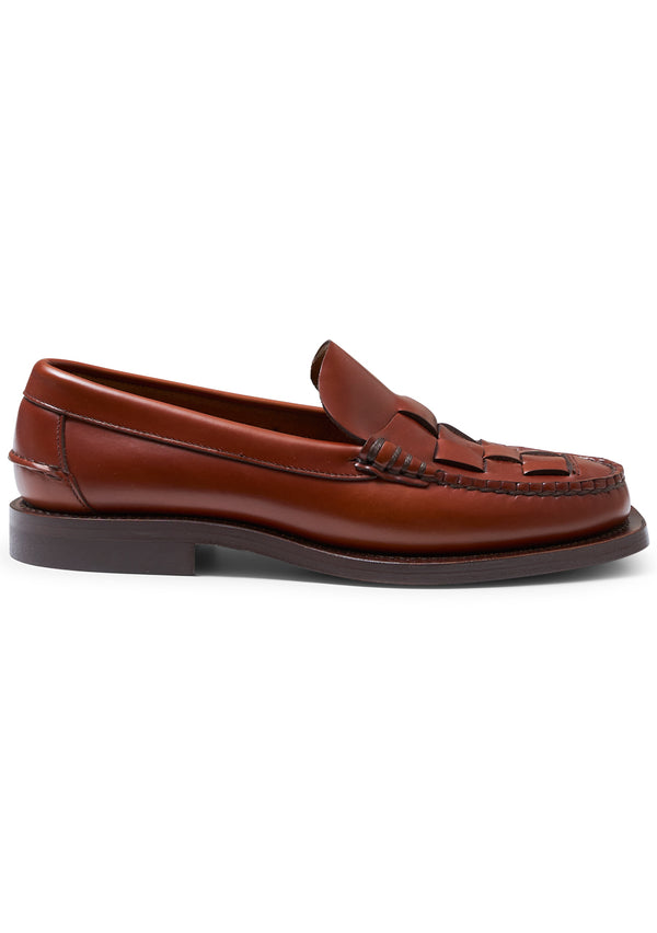 Nombela Interwoven Loafer Tan