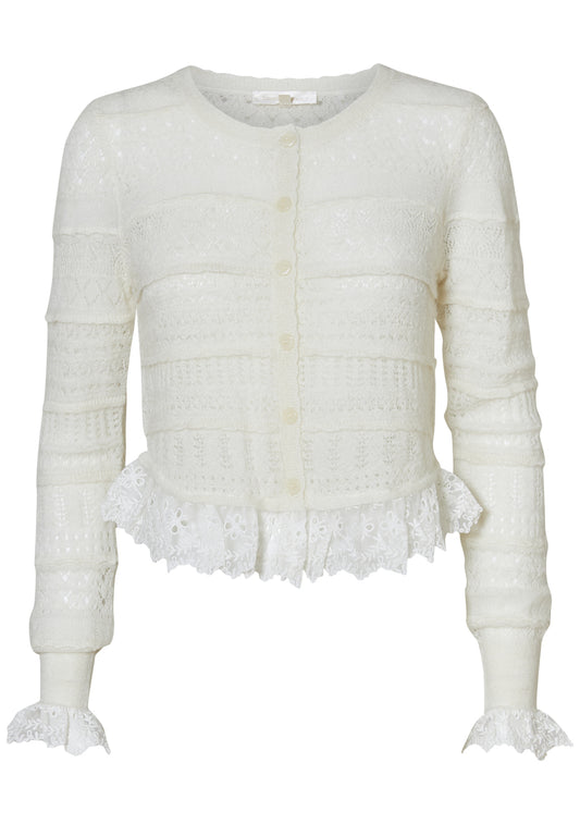 Norden Wool Lace Cardigan