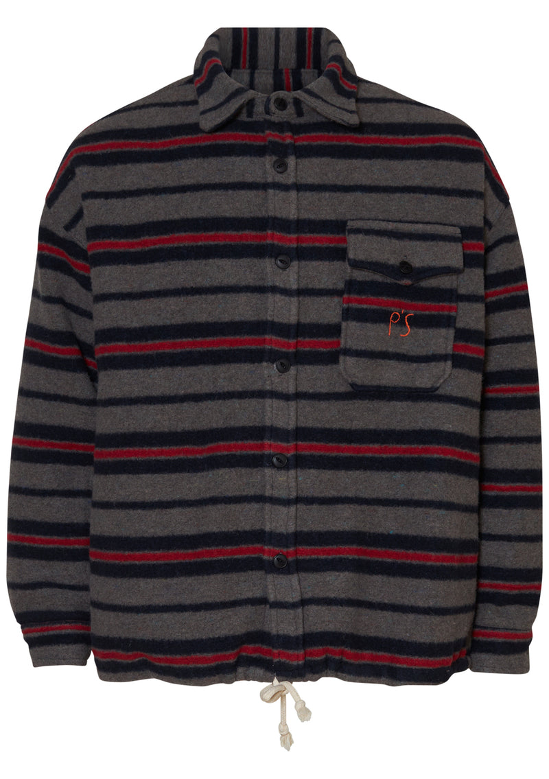 Jacket Ocean Vintage Stripe Grey