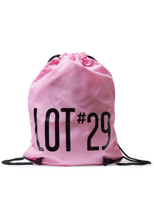 Light Pink Logo Gym Bag