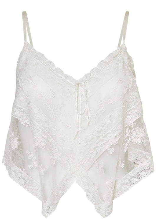 Carrera Top Off White