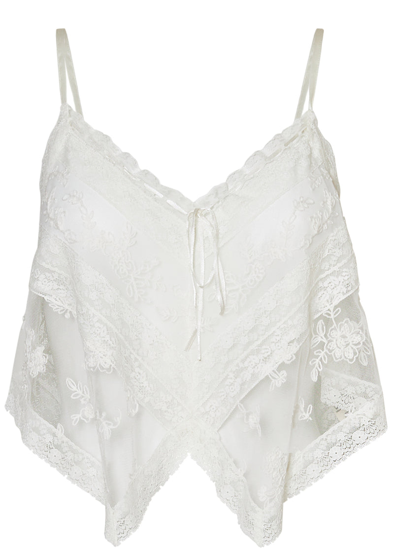 Carrera Top Off White