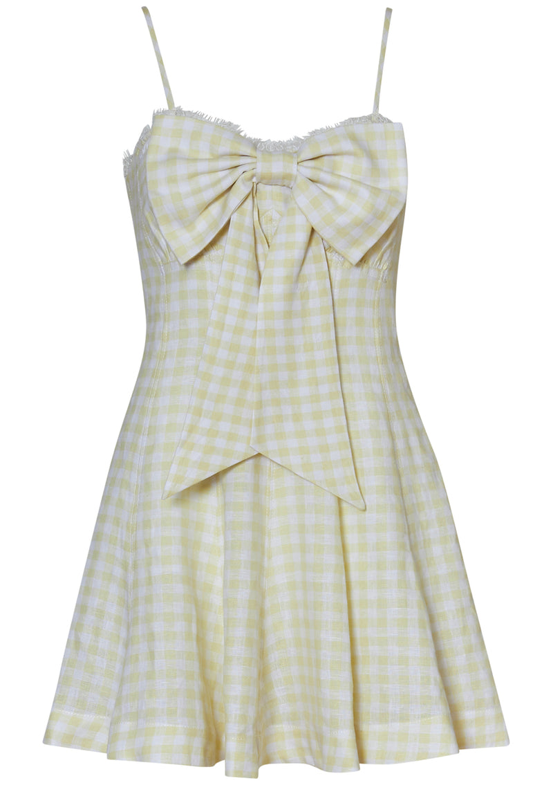 Clarine Mini Dress Honeycomb