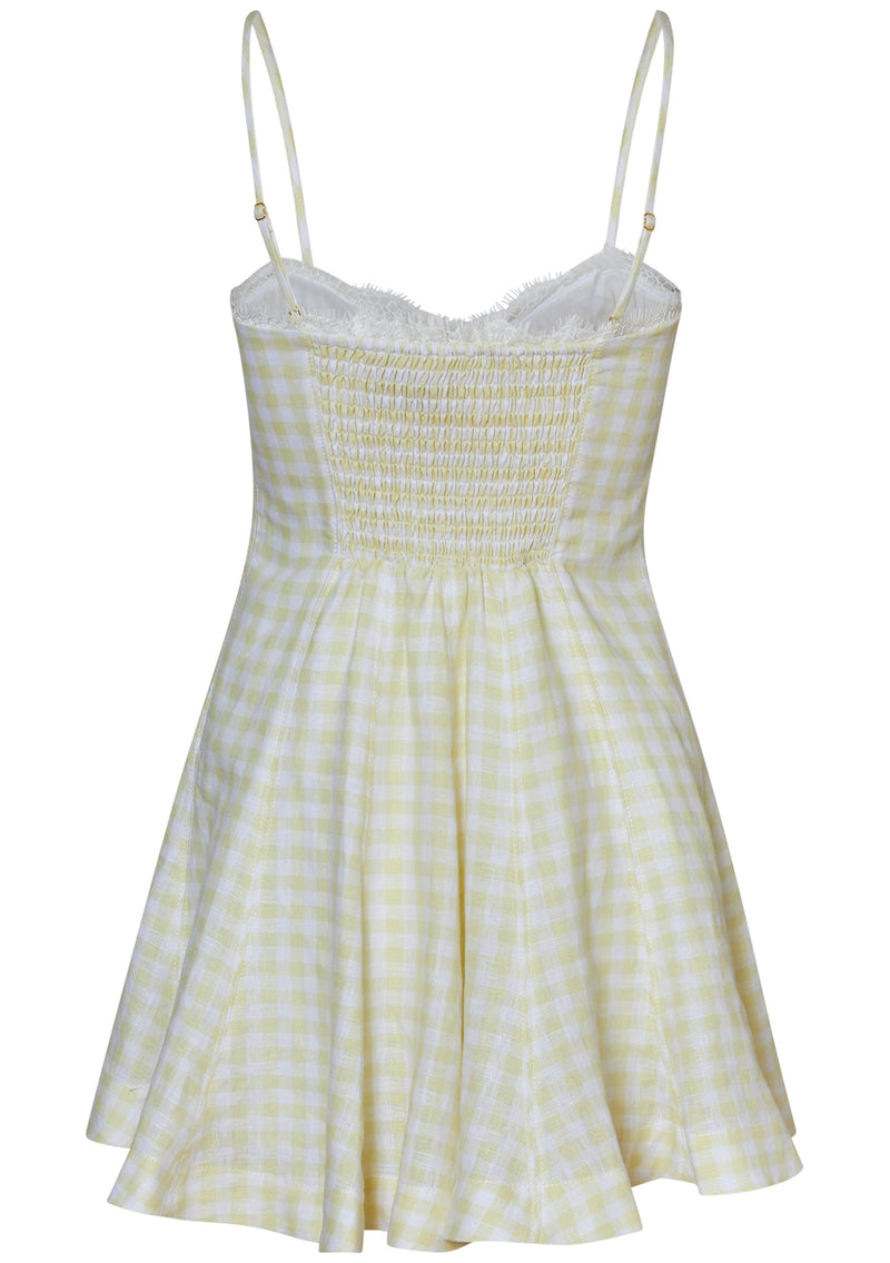 Clarine Mini Dress Honeycomb
