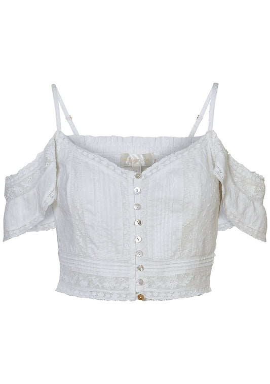 Jenae Top Optic White
