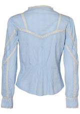 Miah Top Chambray Sky