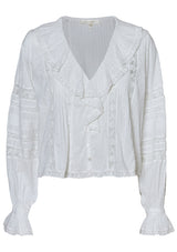 Rosabelle Top Optic White
