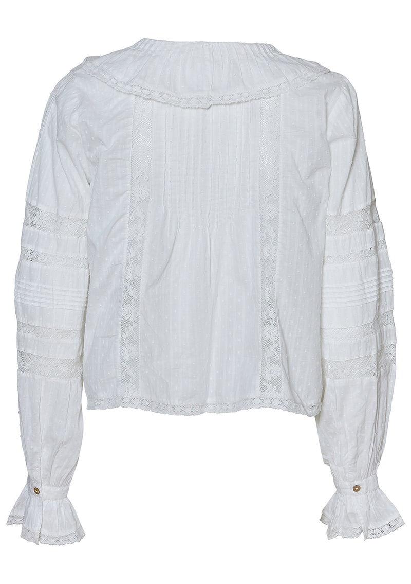 Rosabelle Top Optic White