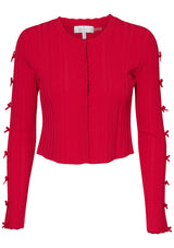 Zoriah Cardigan Candy Apple