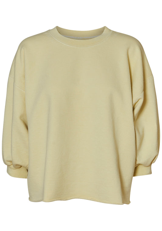 Fond Pale Yellow Sweatshirt