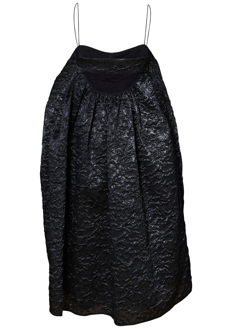 Susa Dress Luna Jacquard Black