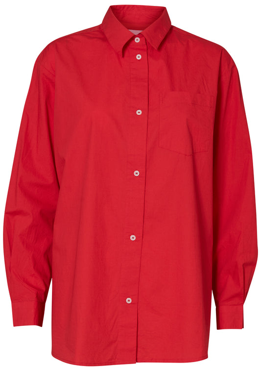 Edgar Shirt Bright Red