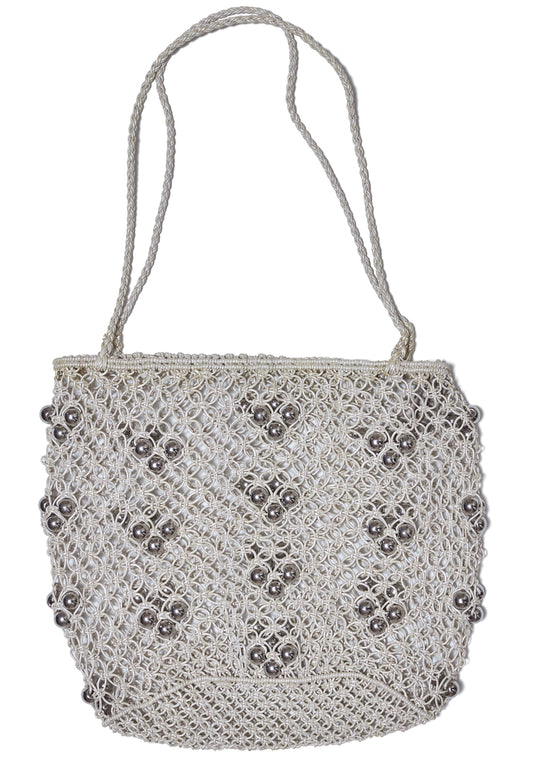 Mini Web Bag Silver
