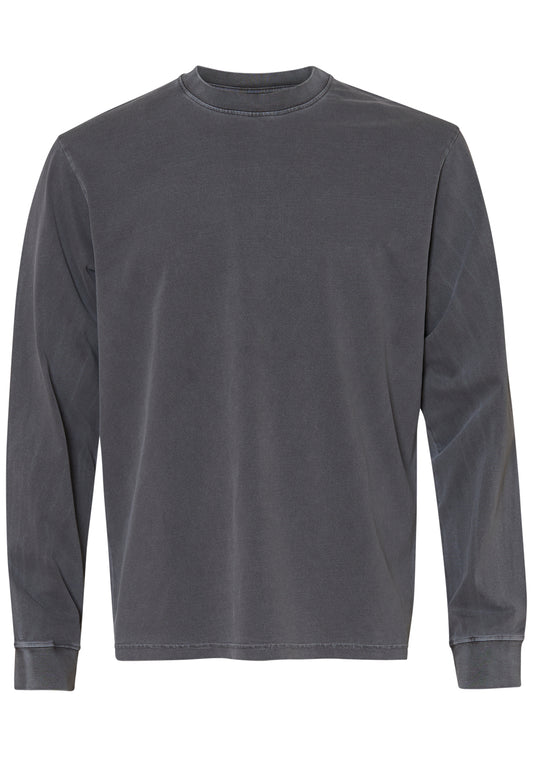 Leo Long Sleeved T-Shirt Washed Black