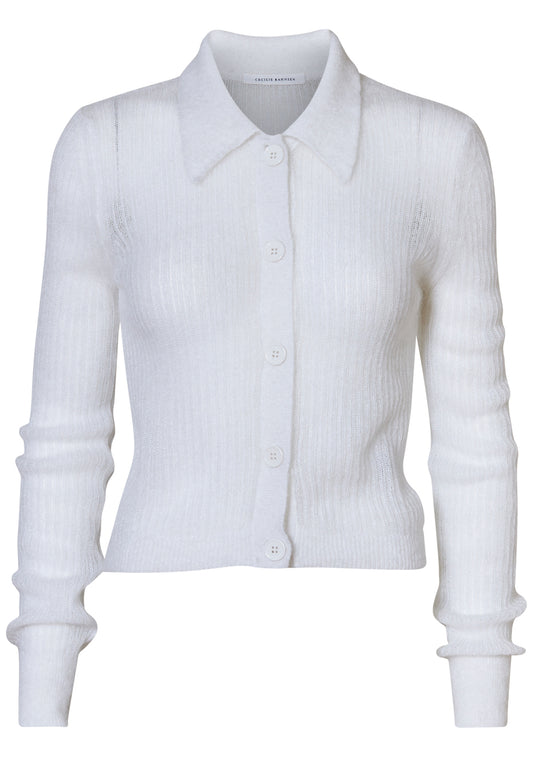 Jaki Cardigan White