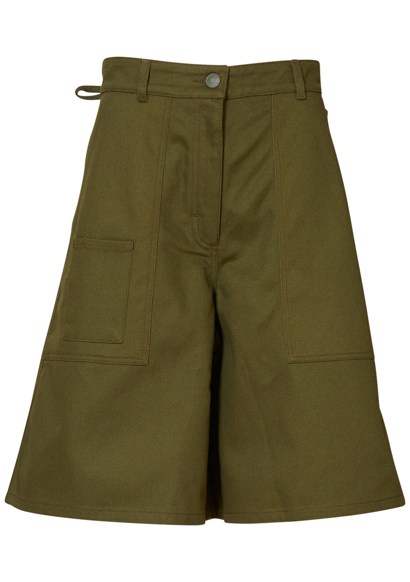 Annika Shorts Olive Green